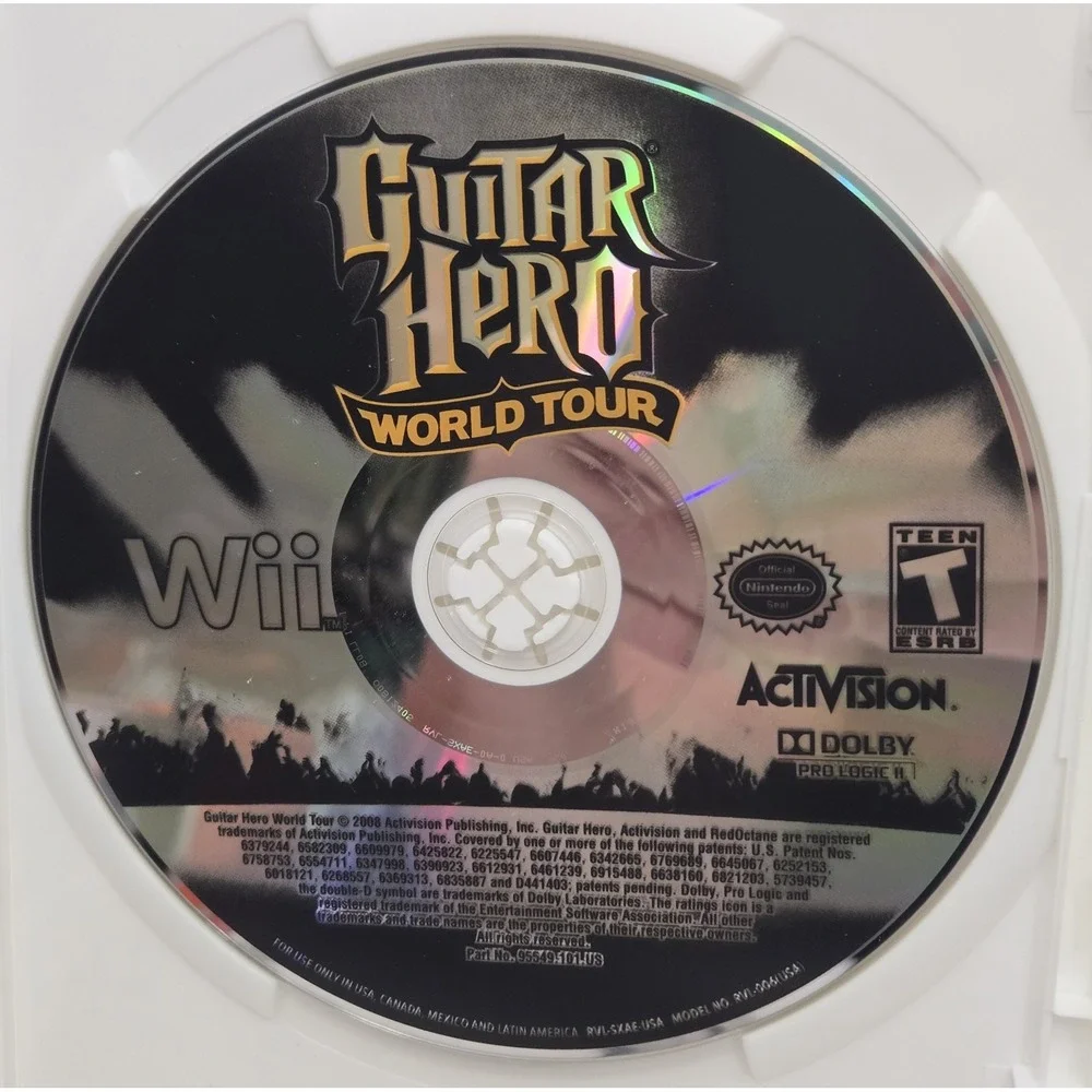 Guitar Hero World Tour (Nintendo Wii, 2008)
